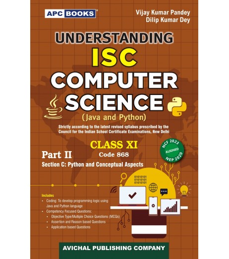 APC Understanding I.S.C. Computer Science (Java with Python) Class 11 | set Of 2 Books APC Understanding I.S.C. Computer Science (Java with Python) Class 11 | set Of 2 Books